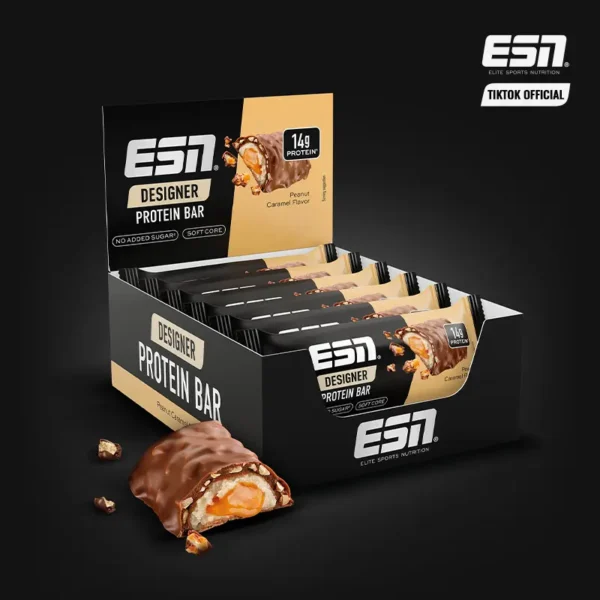 ESN Designer Bar Proteinriegel - Unser beliebtester Proteinriegel – ohne Zuckerzusatz, proteinreich, Low Carb Snack für Muskelaufbau & Diät - Image 2